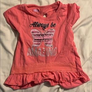 Always be amazing! Little girls T!